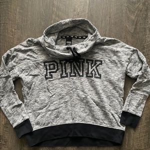 Cowl neck Pink Victoria’s Secret sweatshirt